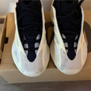 Yeezy Athletic Shoes in Black and Cream